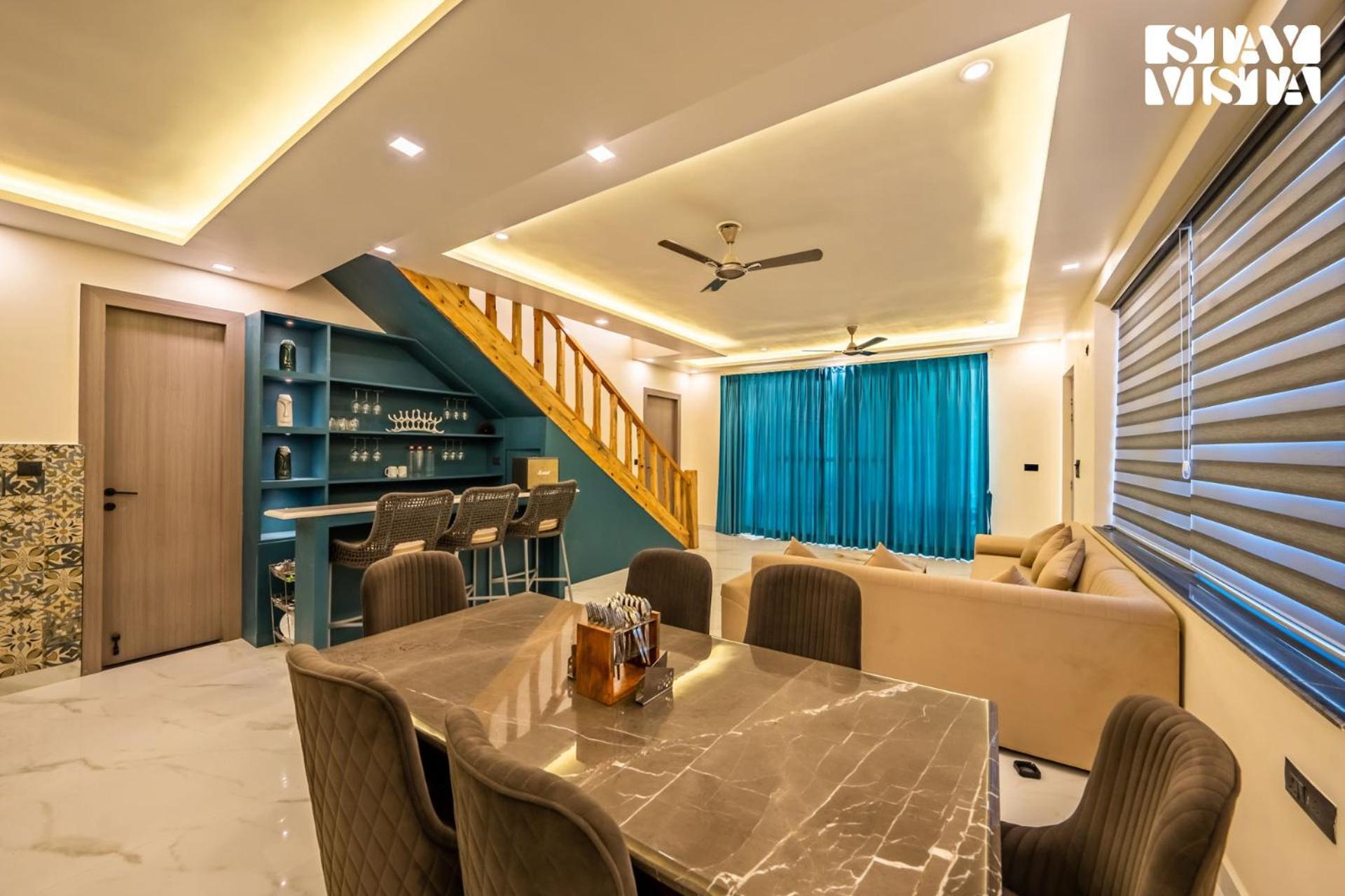 Stayvista At Sunset Springs With Pool & Views Nainital Extérieur photo