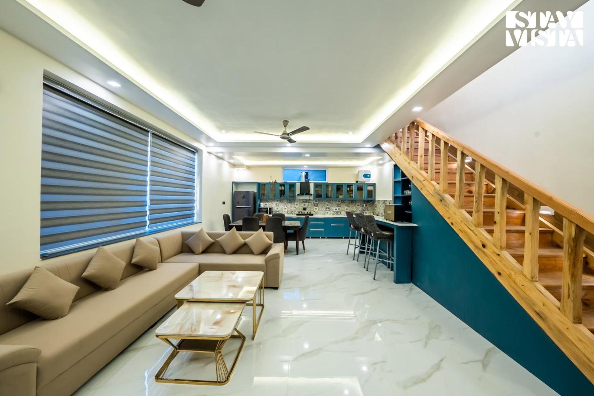 Stayvista At Sunset Springs With Pool & Views Nainital Extérieur photo